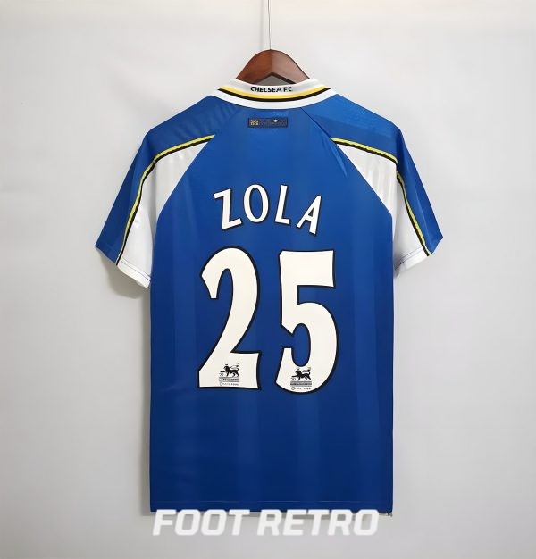 MAILLOT RETRO VINTAGE CHELSEA ZOLA 1997-99 (1)