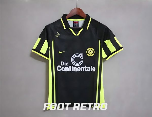 MAILLOT RETRO VINTAGE DORTMUND AWAY 1995-96 (1)