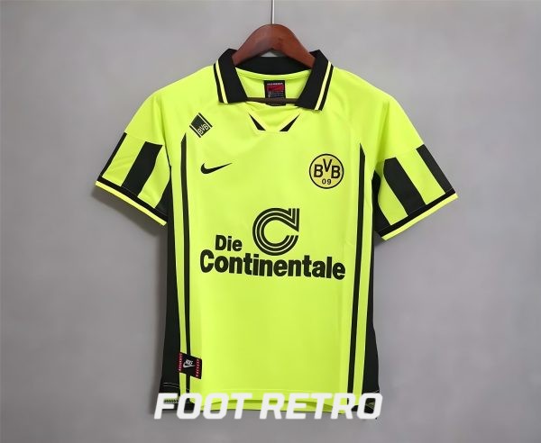 MAILLOT RETRO VINTAGE DORTMUND HOME 1995-96 (1)