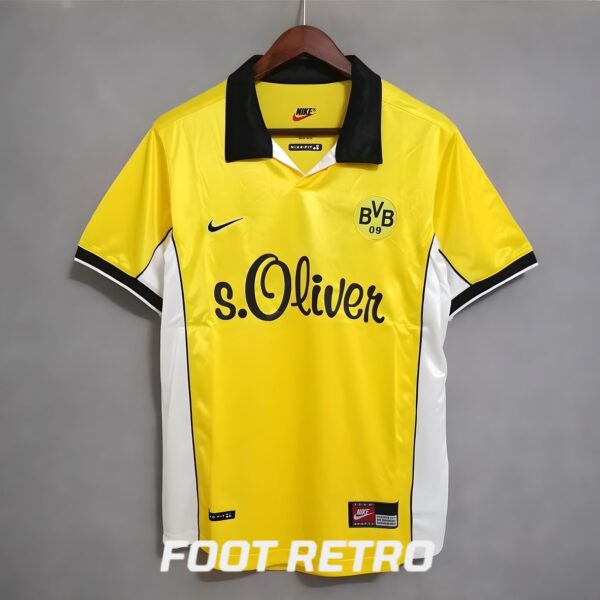 MAILLOT RETRO VINTAGE DORTMUND HOME 1998-99