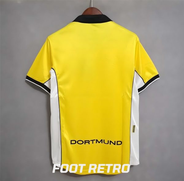 MAILLOT RETRO VINTAGE DORTMUND HOME 1998-99 (2)