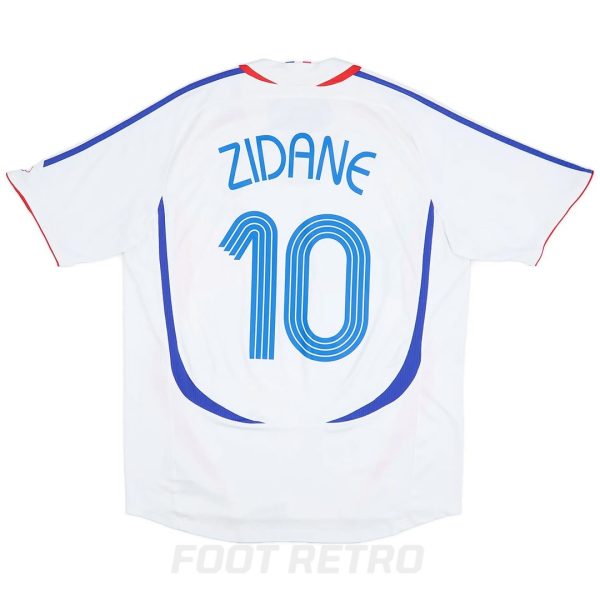 MAILLOT RETRO VINTAGE EQUIPE DE FRANCE ZIDANE 2006