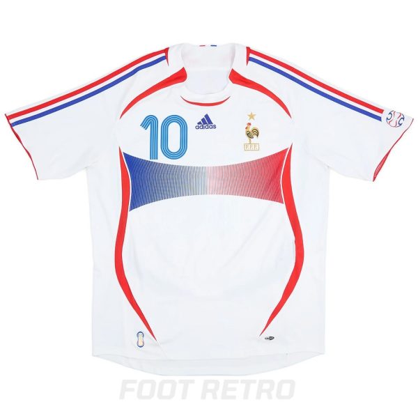 MAILLOT RETRO VINTAGE EQUIPE DE FRANCE ZIDANE 2006