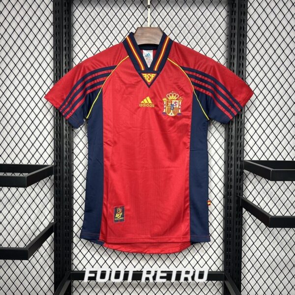 MAILLOT RETRO VINTAGE ESPAGNE HOME 1998