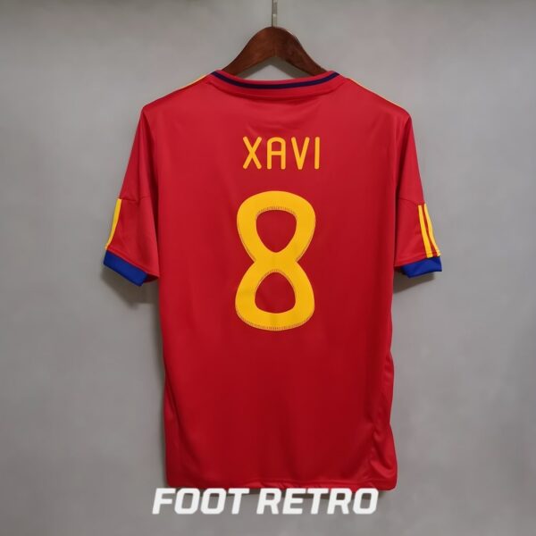 MAILLOT RETRO VINTAGE ESPAGNE XAVI 2010