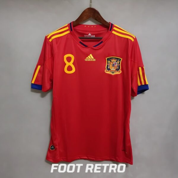 MAILLOT RETRO VINTAGE ESPAGNE XAVI 2010