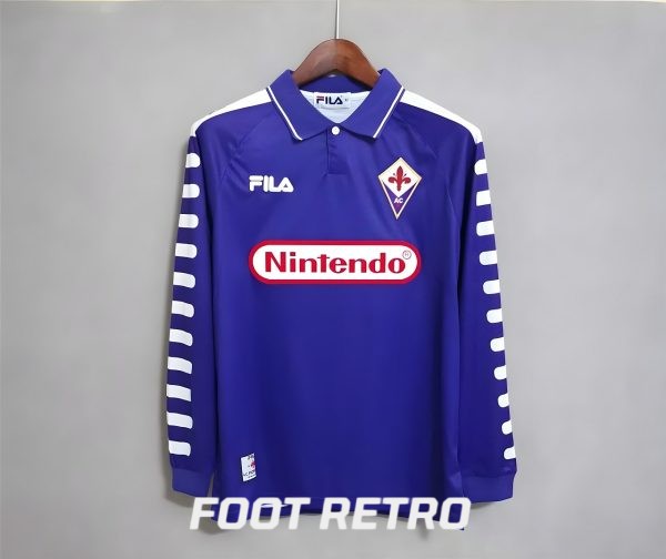 MAILLOT RETRO VINTAGE FIORENTINA RUI COSTA 1998-99 (2)