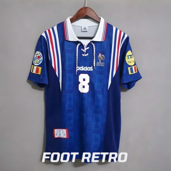 MAILLOT RETRO VINTAGE FRANCE DESAILLY 1996