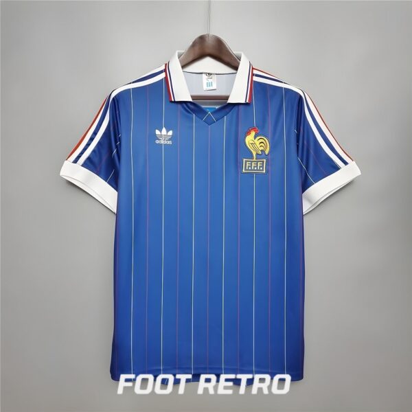 MAILLOT RETRO VINTAGE FRANCE HOME 1982