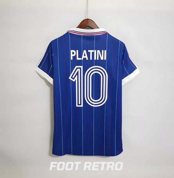 MAILLOT RETRO VINTAGE FRANCE PLATINI 1982 (1)