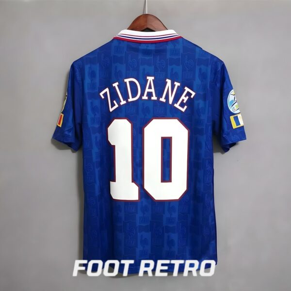 MAILLOT RETRO VINTAGE FRANCE ZIDANE 1996