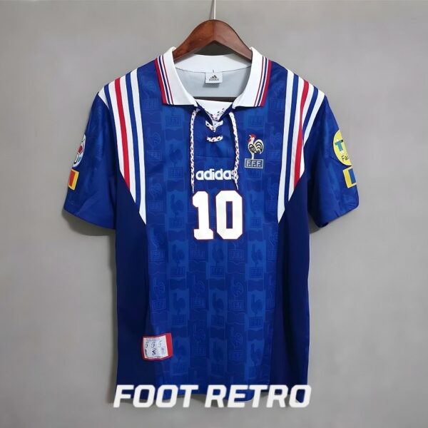 MAILLOT RETRO VINTAGE FRANCE ZIDANE 1996