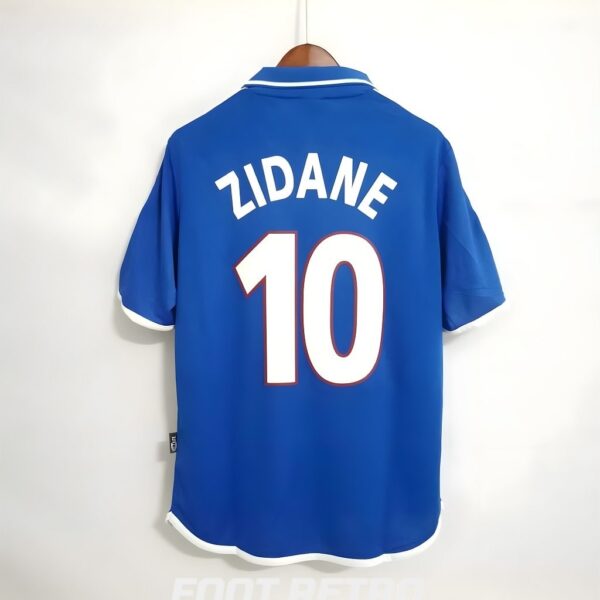 MAILLOT RETRO VINTAGE FRANCE ZIDANE 2000