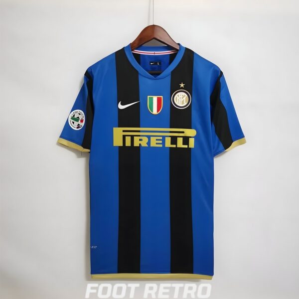 Maillot Inter Milan Adriano 2008-2009