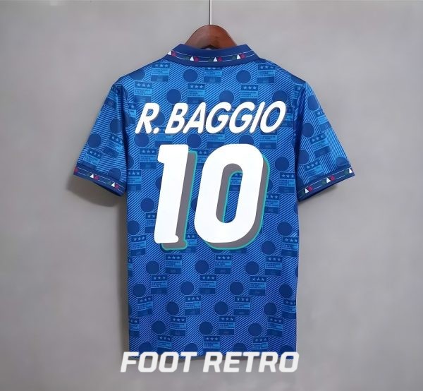 MAILLOT RETRO VINTAGE ITALIE BAGGIO 1994 (1)