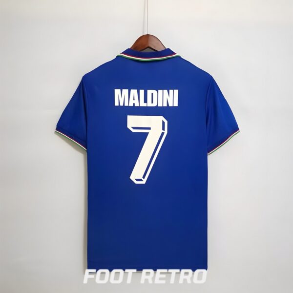 MAILLOT RETRO VINTAGE ITALIE MALDINI 1990