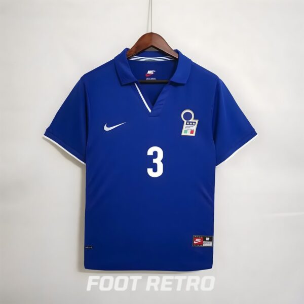 MAILLOT RETRO VINTAGE ITALIE MALDINI 1998