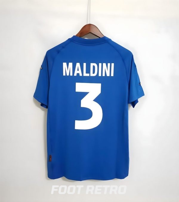 MAILLOT RETRO VINTAGE ITALIE MALDINI 2000 (1)