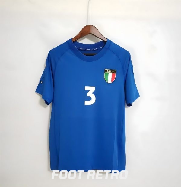 MAILLOT RETRO VINTAGE ITALIE MALDINI 2000 (2)