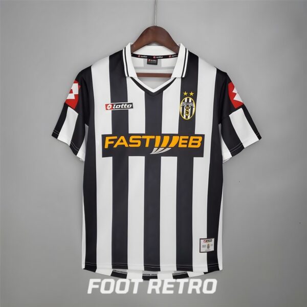 MAILLOT RETRO VINTAGE JUVENTUS HOME 2001-02