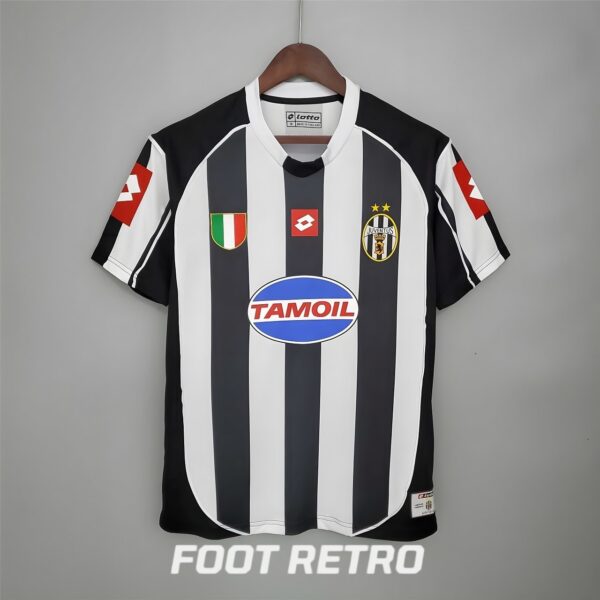 MAILLOT RETRO VINTAGE JUVENTUS HOME 2002-03