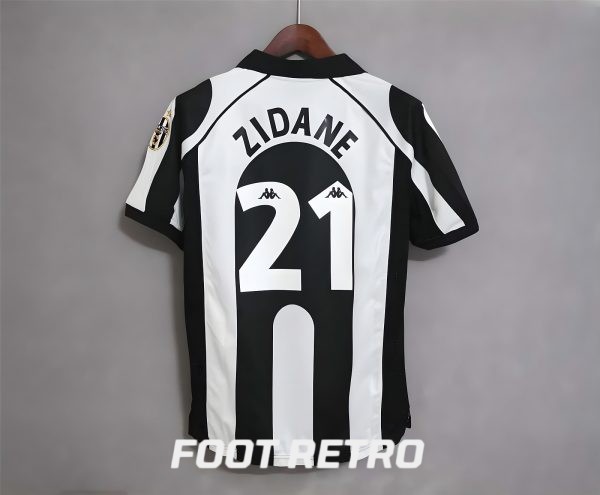 MAILLOT RETRO VINTAGE JUVENTUS ZIDANE 1997-98 (1)