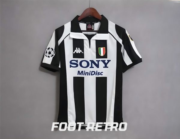 MAILLOT RETRO VINTAGE JUVENTUS ZIDANE 1997-98 (2)