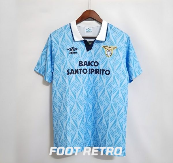 MAILLOT RETRO VINTAGE LAZIO HOME 1991-92 (1)