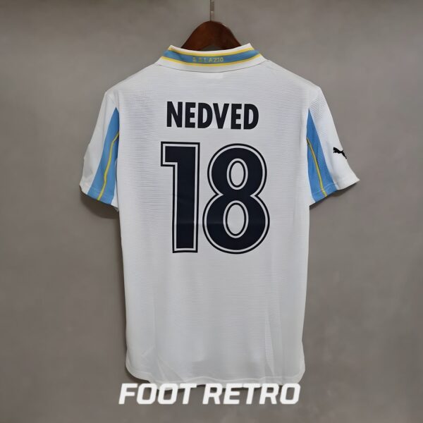 MAILLOT RETRO VINTAGE LAZIO NEDVED 1998-00