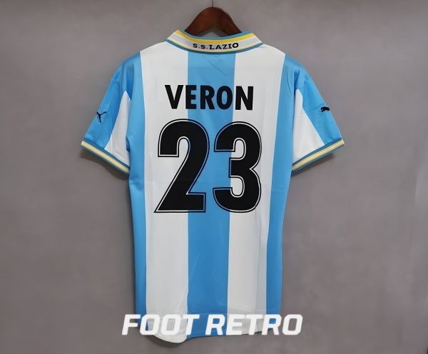 MAILLOT RETRO VINTAGE LAZIO VERON 1999-00 (1)