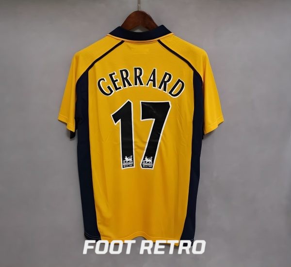 MAILLOT RETRO VINTAGE LIVERPOOL AWAY GERRARD 2000-01 (1)