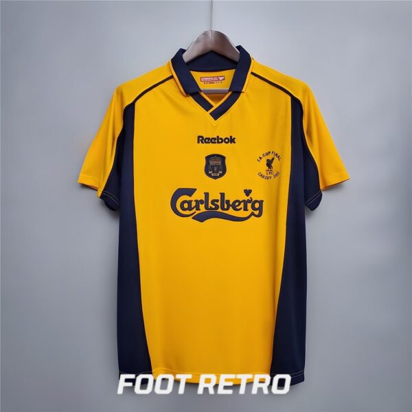 MAILLOT RETRO VINTAGE LIVERPOOL AWAY GERRARD 2000-01