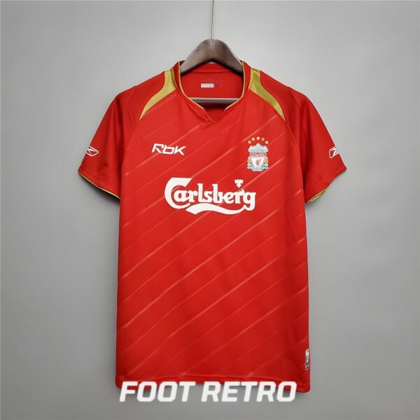 MAILLOT RETRO VINTAGE LIVERPOOL HOME 2005-06