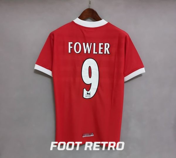 MAILLOT RETRO VINTAGE LIVERPOOL HOME FOWLER 1998-99 (1)