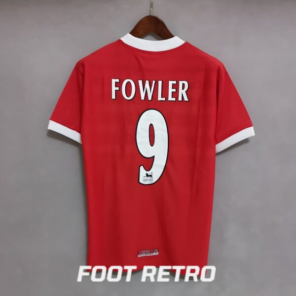 MAILLOT RETRO VINTAGE LIVERPOOL HOME FOWLER 1998-99