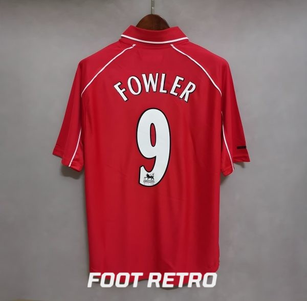 MAILLOT RETRO VINTAGE LIVERPOOL HOME FOWLER 2001-02 (1)