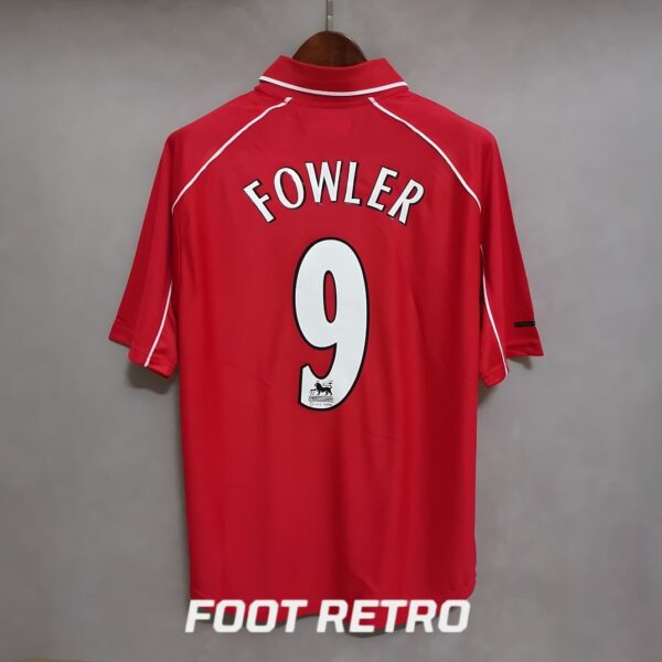 MAILLOT RETRO VINTAGE LIVERPOOL HOME FOWLER 2001-02