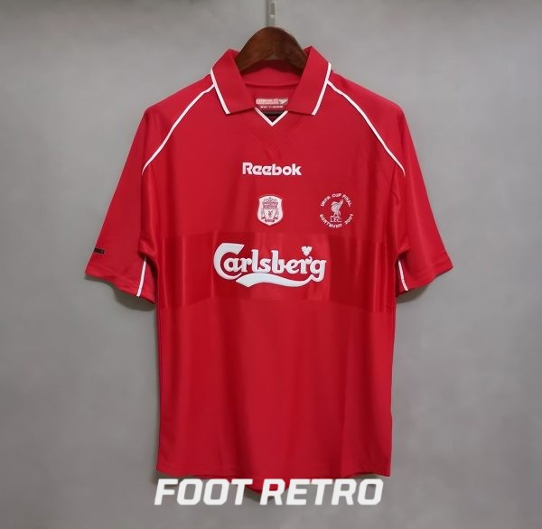 MAILLOT RETRO VINTAGE LIVERPOOL HOME FOWLER 2001-02 (2)