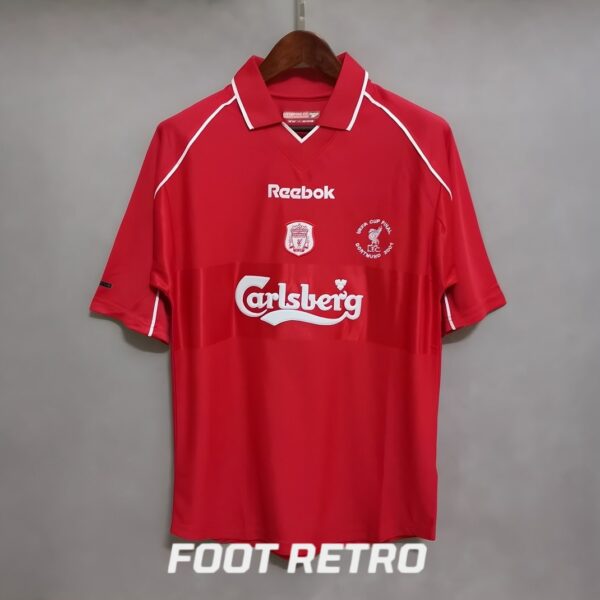 MAILLOT RETRO VINTAGE LIVERPOOL HOME FOWLER 2001-02