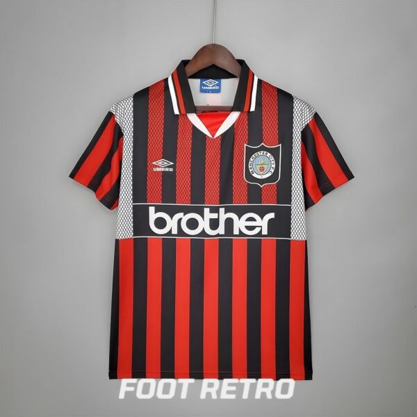 MAILLOT RETRO VINTAGE MANCHESTER CITY AWAY 1994-96