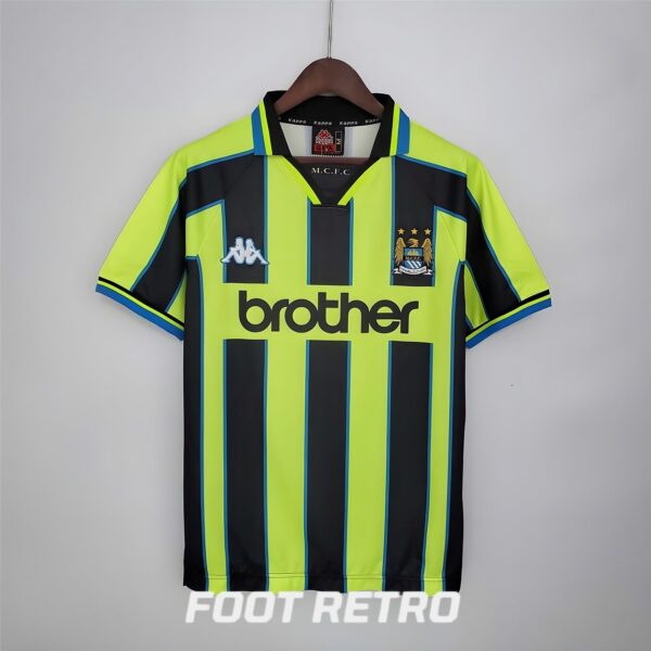 MAILLOT RETRO VINTAGE MANCHESTER CITY AWAY 1998-99