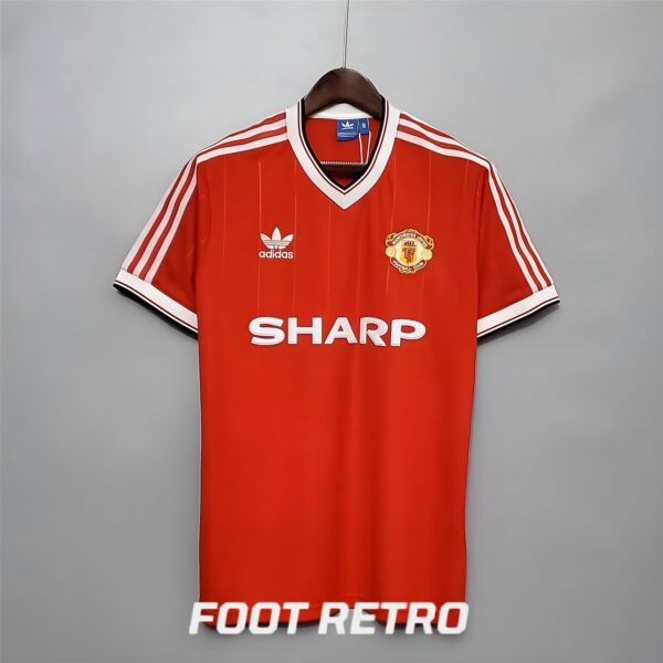 MAILLOT RETRO VINTAGE MANCHESTER UNITED HOME 1983-84