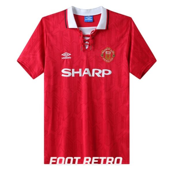 MAILLOT RETRO VINTAGE MANCHESTER UNITED HOME 1993-94