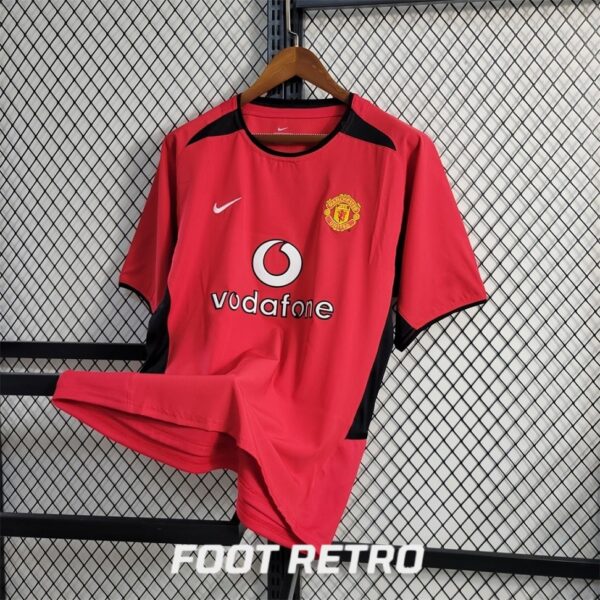 MAILLOT RETRO VINTAGE MANCHESTER UNITED HOME 2002-04