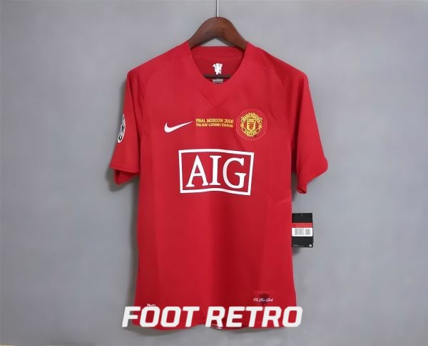 MAILLOT RETRO VINTAGE MANCHESTER UNITED RONALDO 2008 FINAL (3)