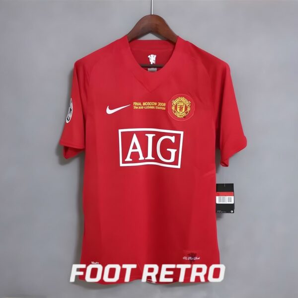 MAILLOT RETRO MANCHESTER UNITED RONALDO 2008 FINAL