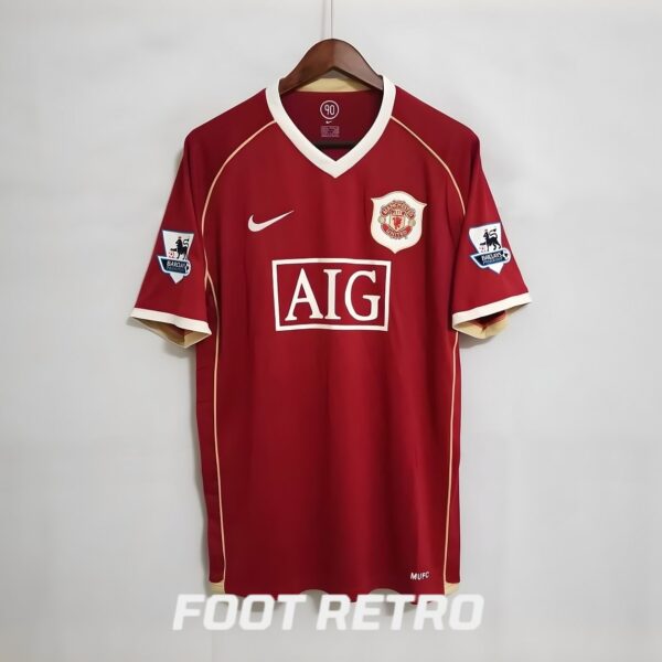 MAILLOT RETRO VINTAGE MANCHESTER UNITED SCOLES 2006-07