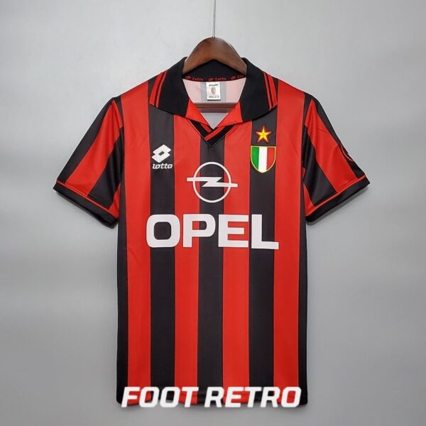 MAILLOT RETRO VINTAGE MILAN AC HOME 1996-97