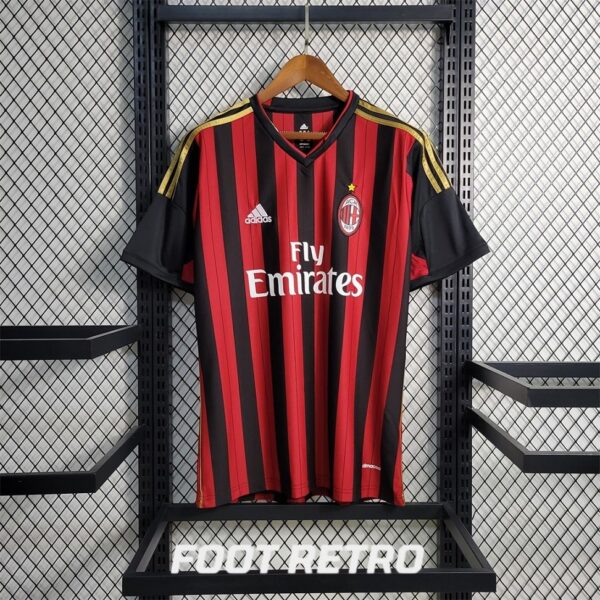 MAILLOT RETRO VINTAGE MILAN AC HOME 2013-14