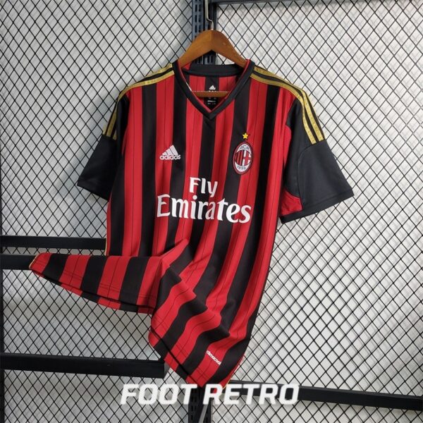 MAILLOT RETRO VINTAGE MILAN AC HOME 2013-14 (03)